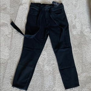 High Waisted Black Jeans